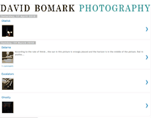 Tablet Screenshot of davidbomark.blogspot.com