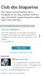 Mobile Screenshot of clubdosblogueiros.blogspot.com