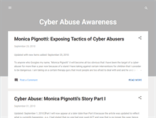 Tablet Screenshot of cyabuseaware.blogspot.com