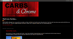 Desktop Screenshot of carbsandchrome.blogspot.com