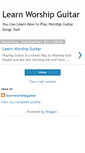 Mobile Screenshot of learn-worshipguitar.blogspot.com