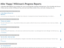 Tablet Screenshot of mikehappy.blogspot.com