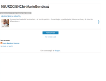 Tablet Screenshot of neurociencia-mbendezur.blogspot.com