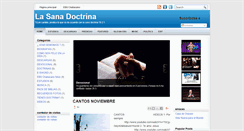 Desktop Screenshot of doctrinayverdad.blogspot.com