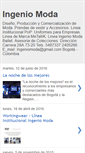 Mobile Screenshot of ingeniomoda.blogspot.com