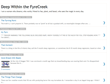 Tablet Screenshot of fyrecreek.blogspot.com