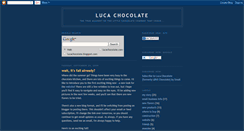 Desktop Screenshot of lucachocolate.blogspot.com