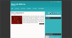 Desktop Screenshot of bestlifewithus.blogspot.com