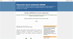 Desktop Screenshot of educacionsocioambieltal-anggy.blogspot.com