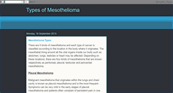 Desktop Screenshot of mesotheliomacancertyps.blogspot.com