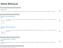 Tablet Screenshot of indaiabengalas.blogspot.com