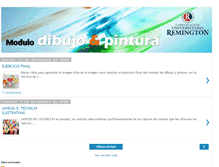 Tablet Screenshot of dibujopinturaremington.blogspot.com