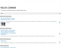 Tablet Screenshot of felixscorner.blogspot.com