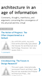 Mobile Screenshot of informationagearchitecture.blogspot.com