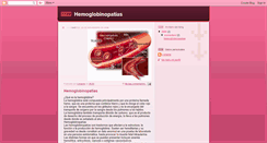 Desktop Screenshot of hemoglobinopatias.blogspot.com