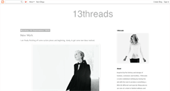 Desktop Screenshot of 13threads.blogspot.com