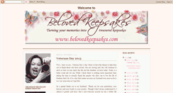 Desktop Screenshot of belovedkeepsakes.blogspot.com