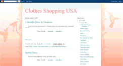 Desktop Screenshot of clothesshoppingusa.blogspot.com