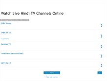 Tablet Screenshot of india-tvonline.blogspot.com