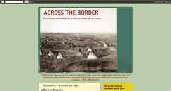 Desktop Screenshot of oriolacrosstheborder.blogspot.com