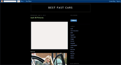 Desktop Screenshot of best-fastcars.blogspot.com