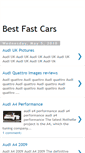 Mobile Screenshot of best-fastcars.blogspot.com