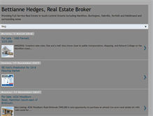 Tablet Screenshot of bettiannehedges.blogspot.com