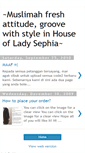 Mobile Screenshot of ladysephia.blogspot.com