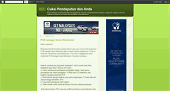 Desktop Screenshot of belajarcukai.blogspot.com
