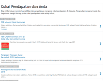 Tablet Screenshot of belajarcukai.blogspot.com