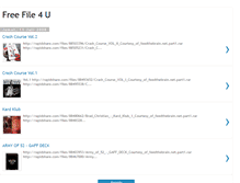 Tablet Screenshot of freefile4u.blogspot.com