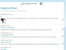 Tablet Screenshot of angel-in-a-rose.blogspot.com