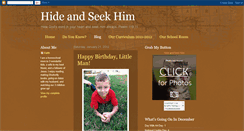 Desktop Screenshot of hideandseekhim.blogspot.com