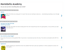 Tablet Screenshot of montebelloacademy.blogspot.com