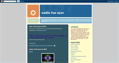 Desktop Screenshot of nadiefueayer.blogspot.com