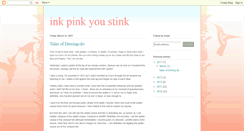 Desktop Screenshot of inkpinkustink.blogspot.com