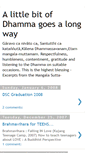Mobile Screenshot of dhammaspeaks.blogspot.com