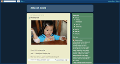 Desktop Screenshot of mika-uit-china.blogspot.com