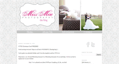 Desktop Screenshot of missmaephotography.blogspot.com