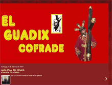 Tablet Screenshot of laguadixcofrade.blogspot.com