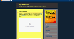 Desktop Screenshot of jepaahstudios.blogspot.com