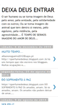 Mobile Screenshot of deixadeusentrar.blogspot.com