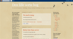 Desktop Screenshot of den-lille-sorte-bog.blogspot.com