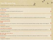 Tablet Screenshot of den-lille-sorte-bog.blogspot.com