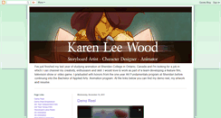 Desktop Screenshot of karenleewood.blogspot.com