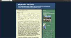 Desktop Screenshot of brobbinsreflections.blogspot.com