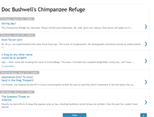 Tablet Screenshot of docbushwellschimprefuge.blogspot.com
