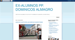 Desktop Screenshot of ex-alumnosdominicosalmagro.blogspot.com