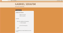 Desktop Screenshot of bibiserafim.blogspot.com