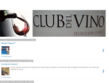 Tablet Screenshot of elclubdelvino.blogspot.com